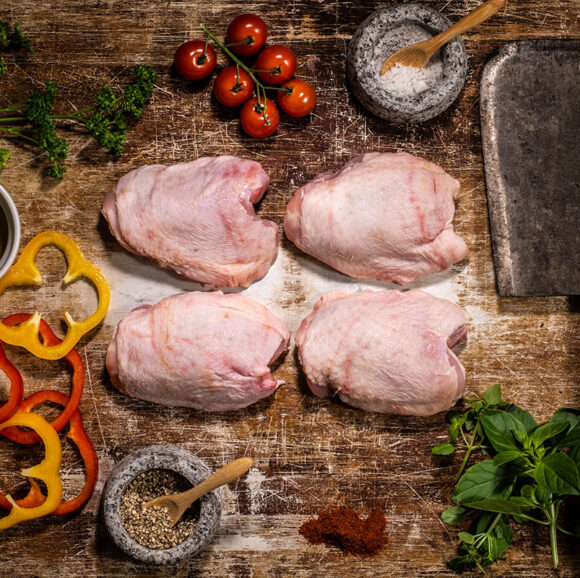 freezer meat box - free range chicken thighs