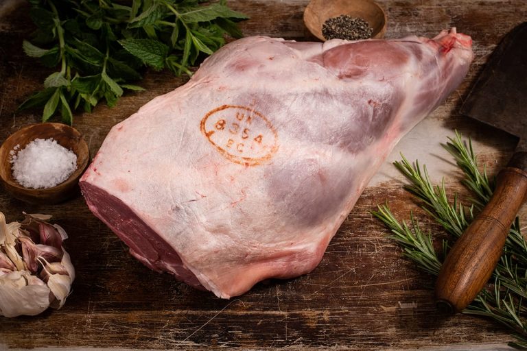 Grass-Fed Leg of Lamb Roast, Bone-In main image 1