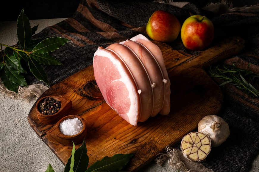Unsmoked Horseshoe Gammon, Boneless