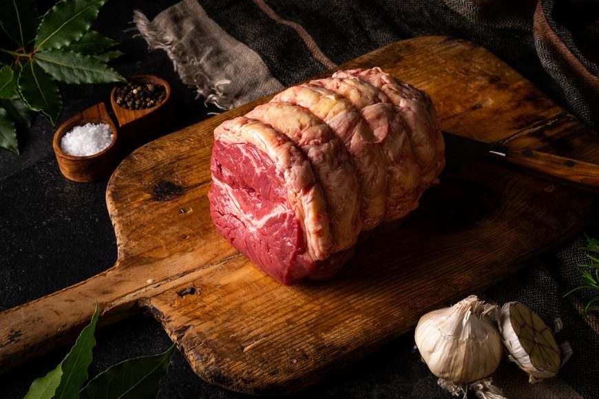 Slow Cook Rib Roast, Boned & Rolled