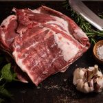 grass fed leg of mutton boned