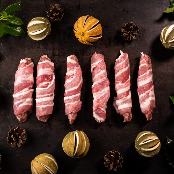 free range pigs in blankets