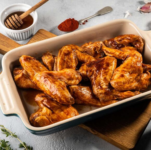 BBQ Marinated Chicken Wings (800kg)
