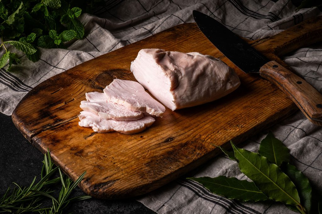 Turkey Hum Turkey Ham by Kelly (400g) - Free Range Turkey Joint