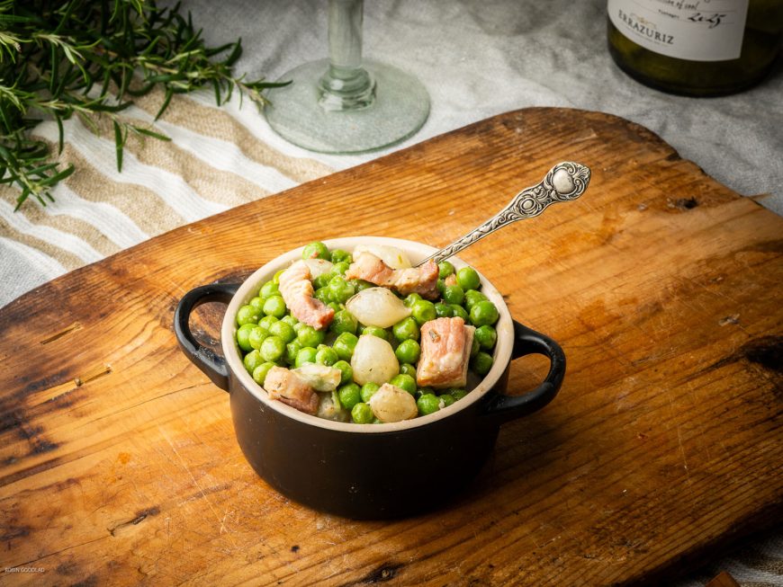 Peas, Onions and Bacon (350g)